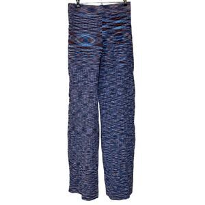 Jonathan Simkhai Georgette Space Dye Knit Pants Caicos Multicolor Women's M NWT